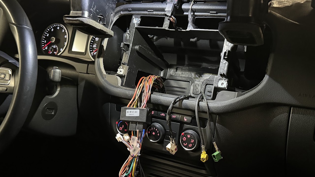 Car central-control retrofit