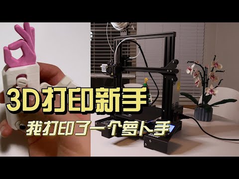 Video preview of the first 3D-printing project